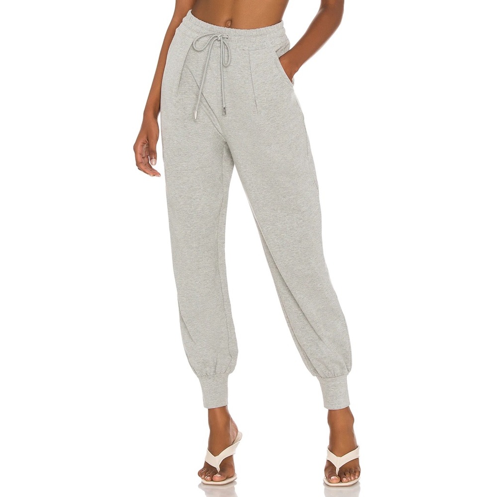 Michael Costello x REVOLVE Clara Jogger Sweatpants in Heather Grey Size XS